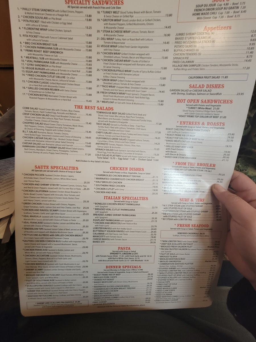 Groton Townhouse Restaurant Menu - Image 6